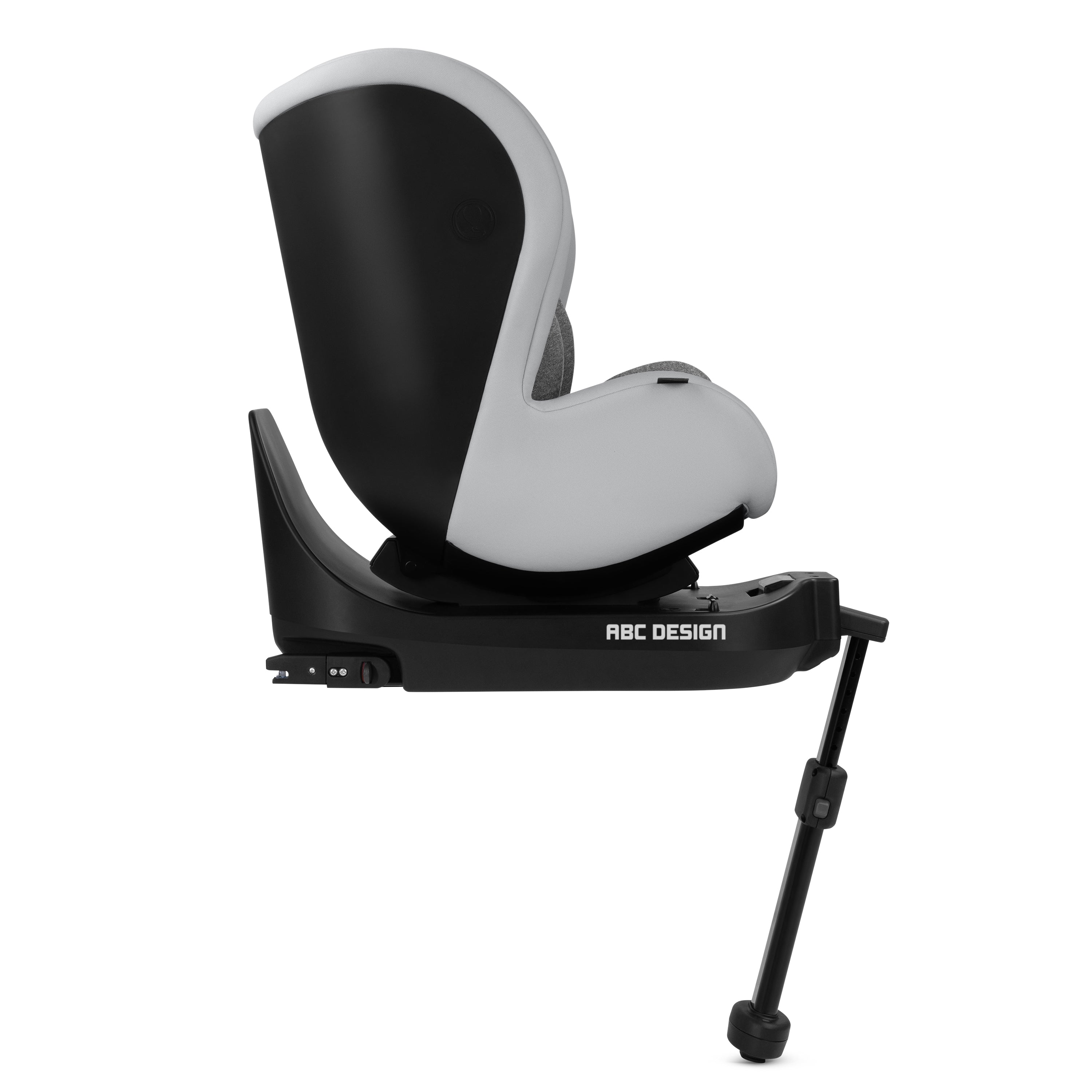 ABC Design Isofix Base Root - Black, luxury and designer car seat base, modern premium furnishings, easily adjustable and secure.