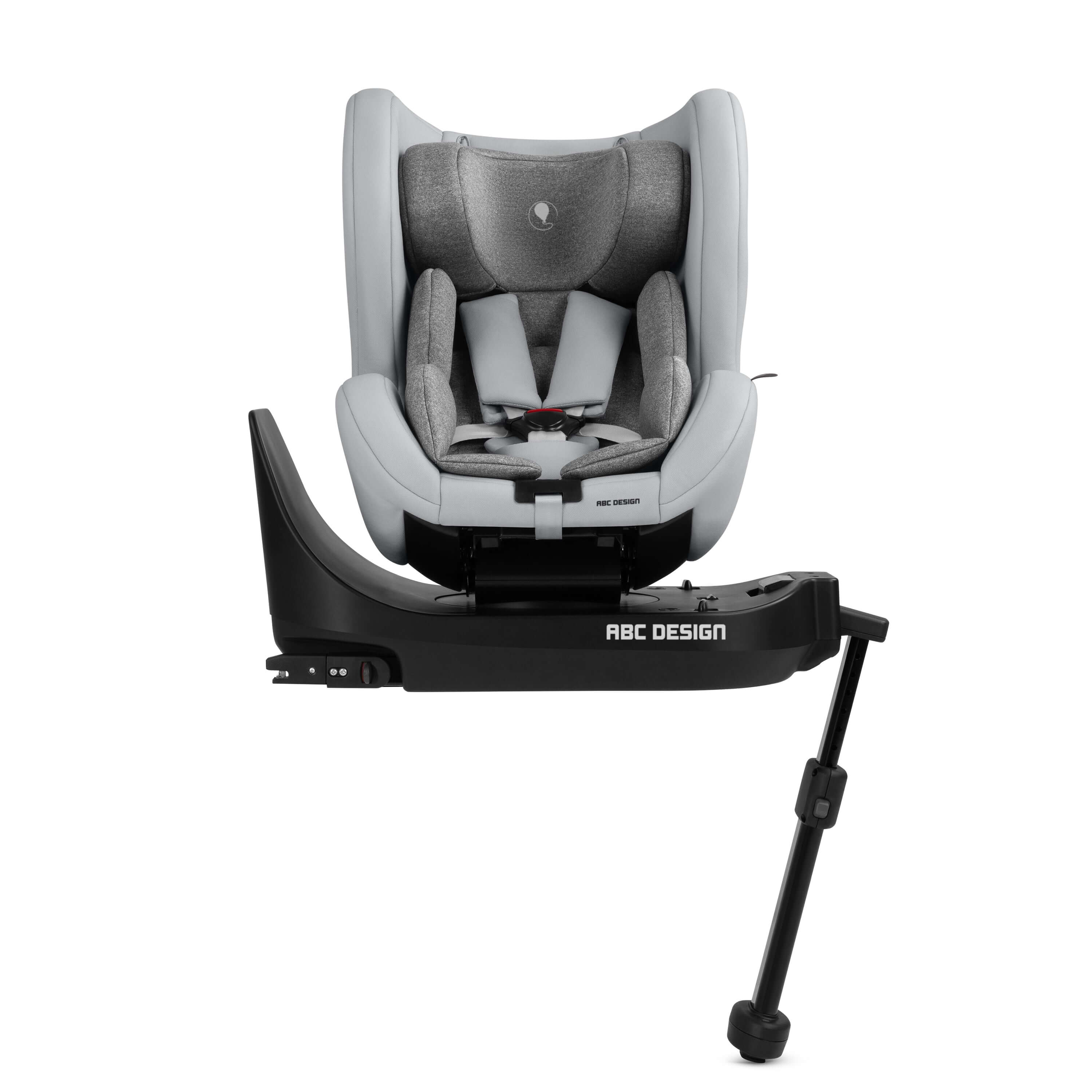 ABC Design Isofix Base Root - Black car seat with 360° rotation for premium luxury and designer furniture collections.