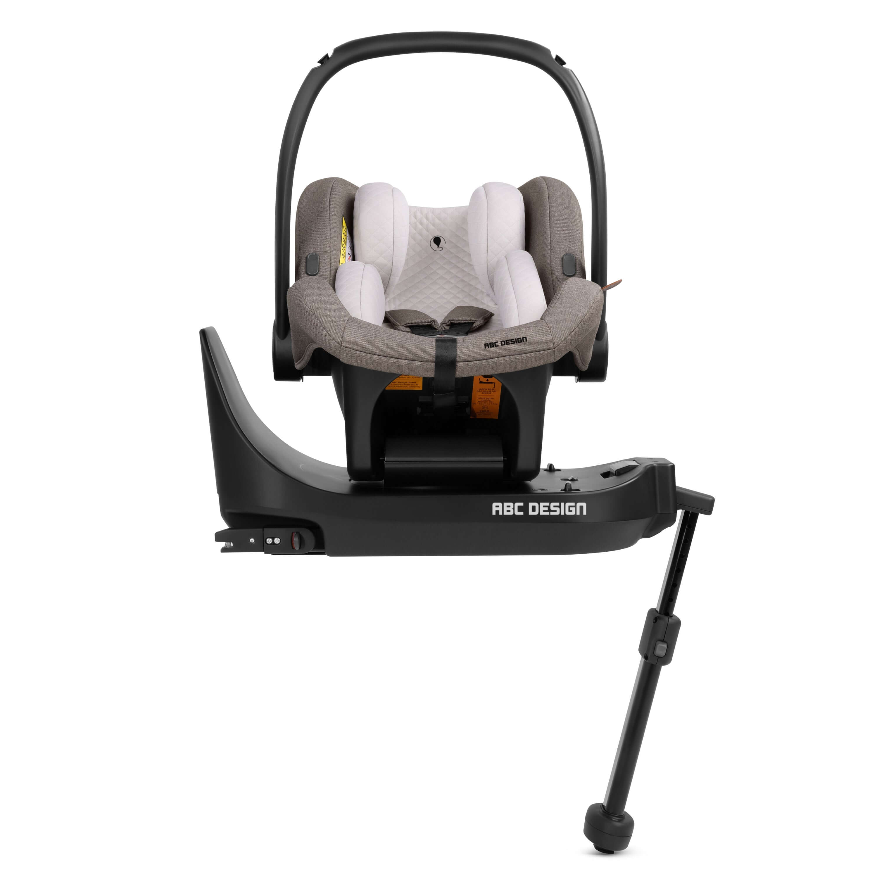 Premium ABC Design Isofix Base Root Black for Tulip and Lily, Luxury Modern Furniture, 360° Rotation, Height Adjustable, Curated Collection