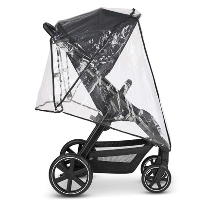 ABC Design Pushchair Rain Cover on Ping 2 buggy, luxury modern furniture accessory, premium high-end curated collection, designer style