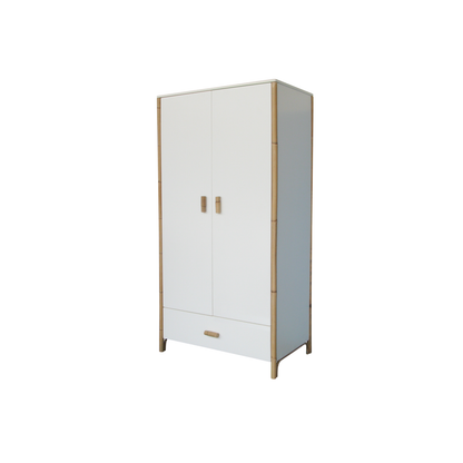 Oceane Wardrobe Rattan Cannes - Neige image 1