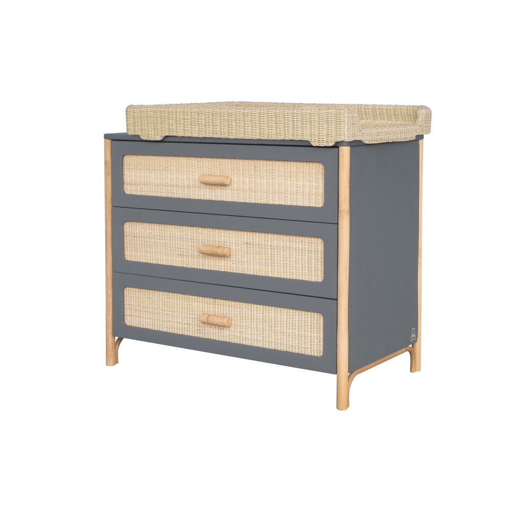 Oceania Rattan Cannes Chest of drawer - Silex image 2