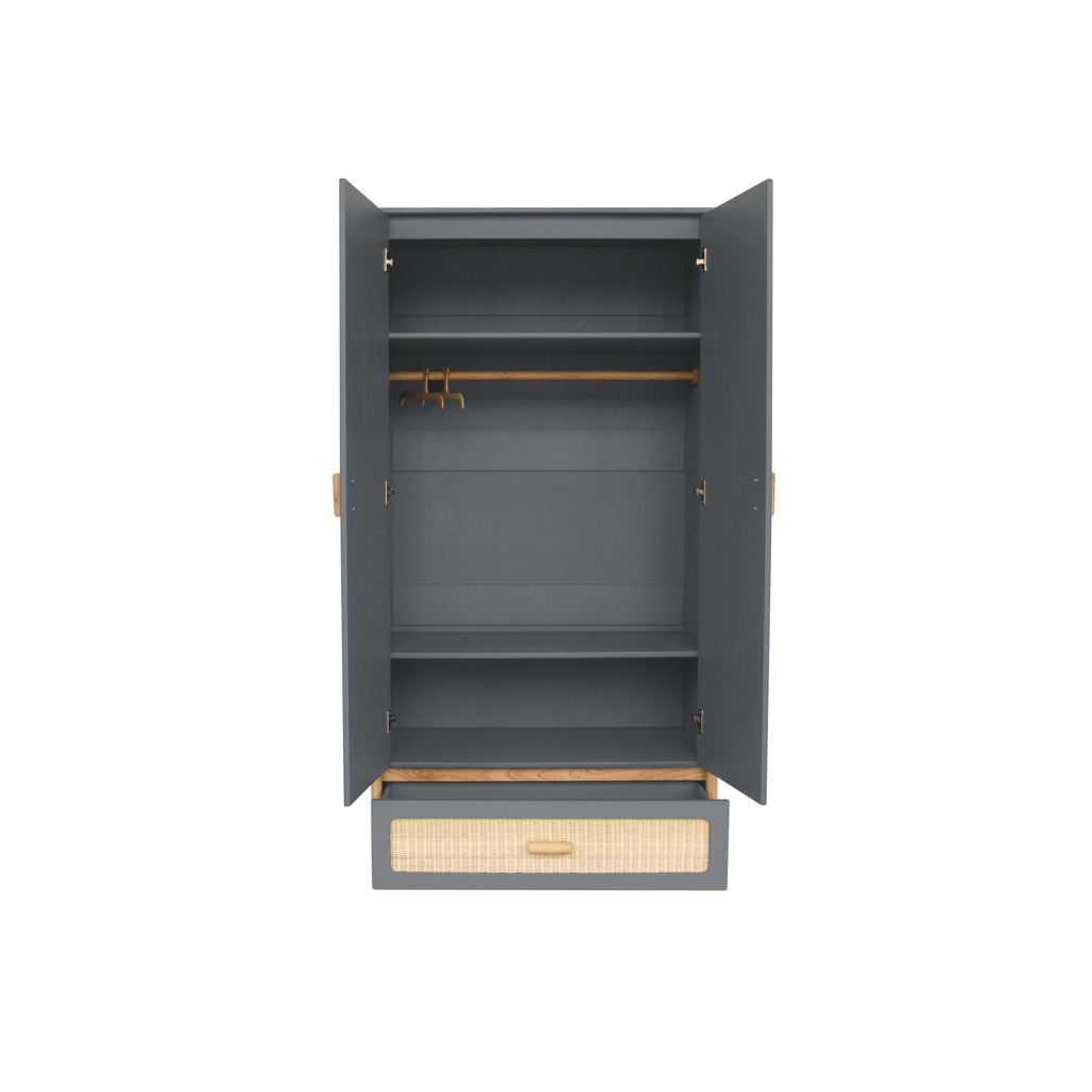 Oceania Wardrobe Rattan Cannes - Silex image 3