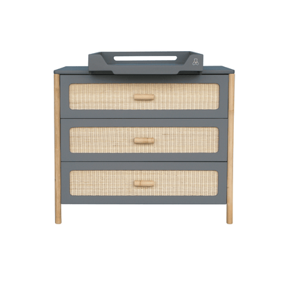 Oceania Rattan Cannes Chest of drawer - Silex image 8