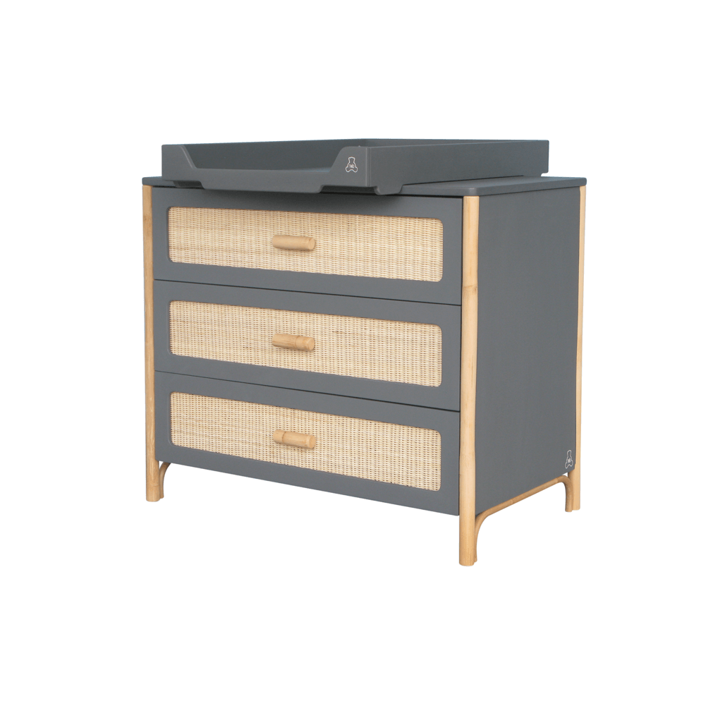 Oceania Rattan Cannes Chest of drawer - Silex image 5