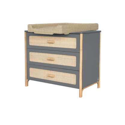 Oceania Rattan Cannes Chest of drawer - Silex image 3