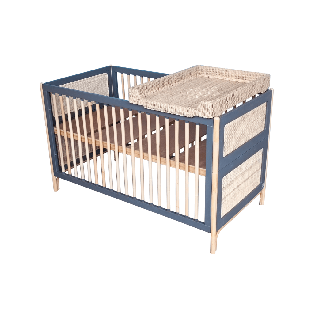 Oceania Rattan Evolutive Bed 70 x 140 - Silex image 5