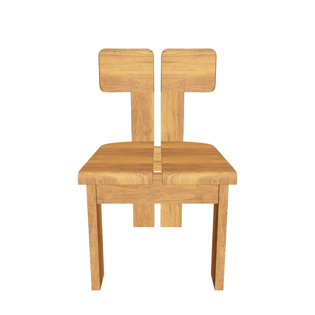 The Sama Sama Dining Chair - Natural image 1